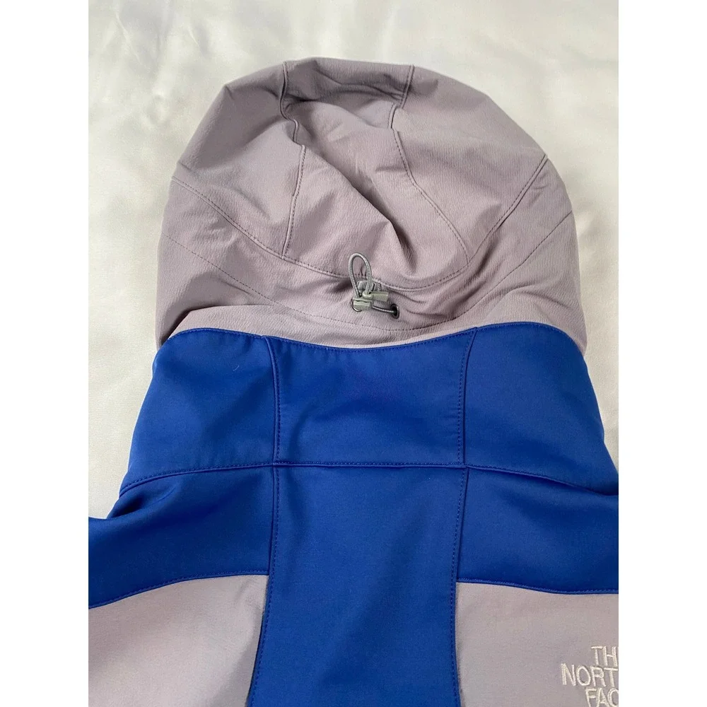 The North Face Flight Series Windstopper Jacket Mens XL Blue Grey Excellent Hood